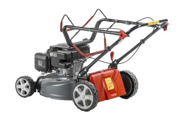 Kosiarka spalinowa z napędem DEDRA DED8720-43L 43 cm 139 cc Loncin 2,4 kW kosz wyrzut mulczowanie stalowa obudowa
